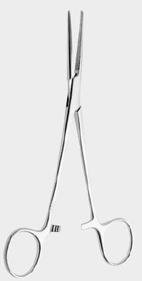 Затискач кровоспинний ПІН Ніппон (PEAN Nippon), 14,5 см (cm), вигнутий